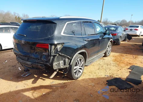 2017 Honda Pilot Touring z USA, uszkodzony, nr VIN 5FNYF6H94HB036908